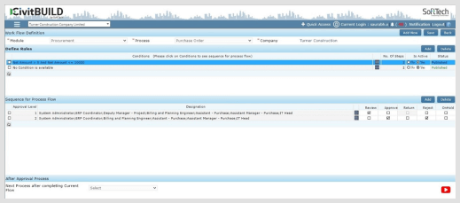 Efficient AI-Powered Construction ERP for Cross-Team Collaboration & Digital Workflow Automation