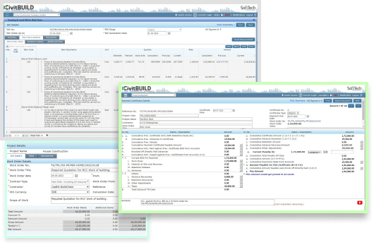 Contractor Management ERP for Construction industry with Workforce & Contractors Management